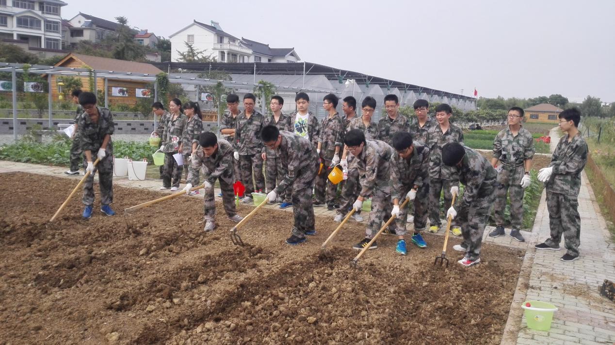 5、学生“翻土”体验